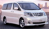 charter car in Bali, Toyota Alphard