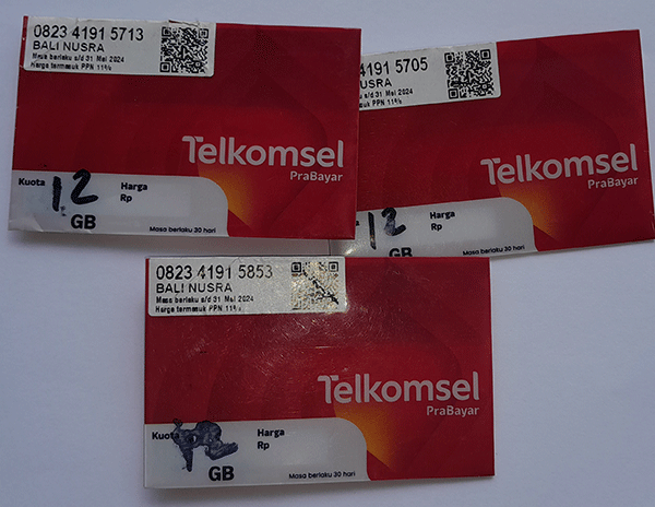 bali local sim card