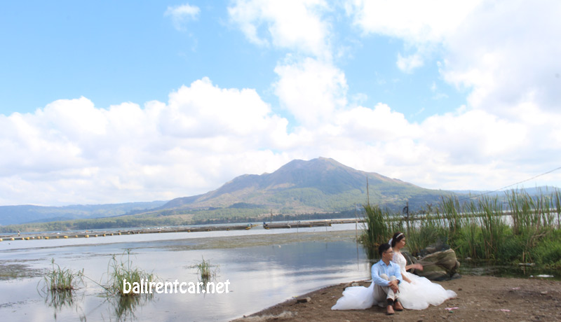 batur volcano kintamani bali indonesia