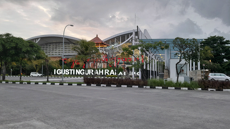 ngurah rai denpasar airport bali