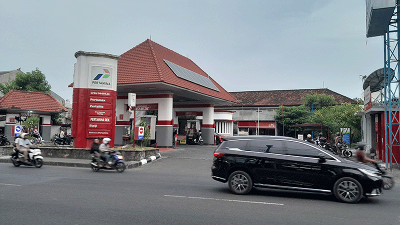 bali petrol station indonesia