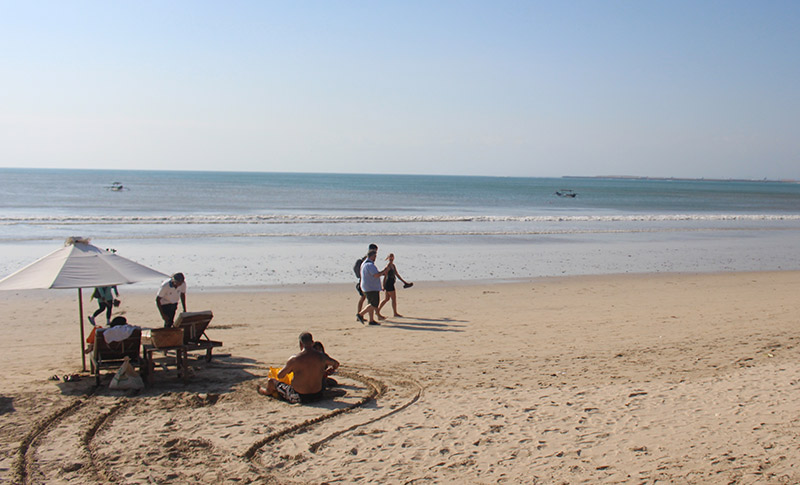 green bowl beach bali indonesia