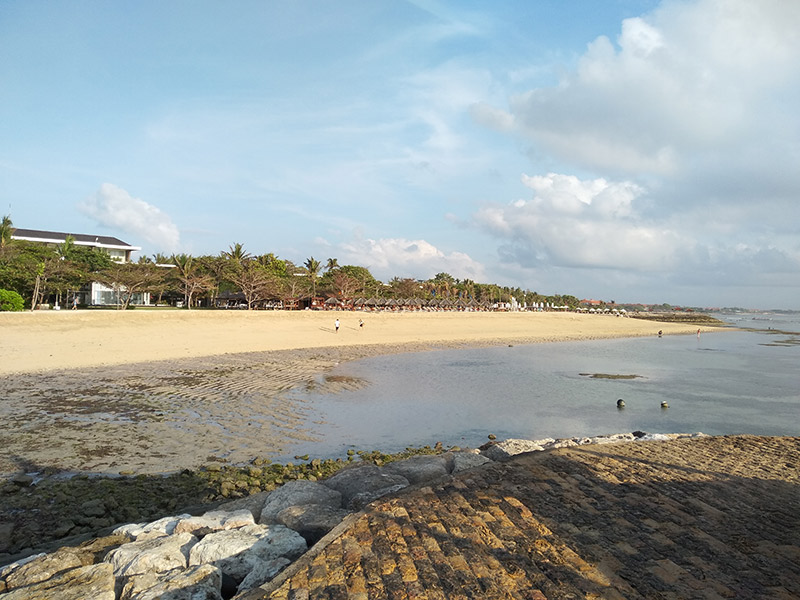 nusa dua bali beach indonesia